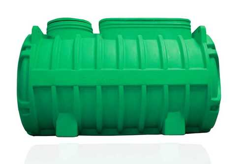 Blue FRP septic tank