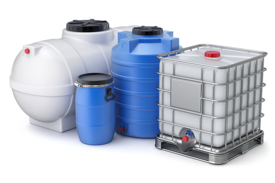 Different types of water storage tanks